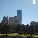 OKC skyline from OKC Memorial & Museum